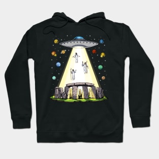 Stonehenge Alien Abduction Hoodie